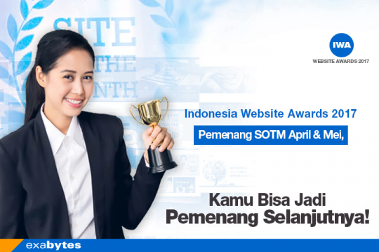 Indonesia Website Awards 2017- Pemenang SOTM April & Mei, Kamu bisa jadi Pemenang Selanjutnya! - 2022