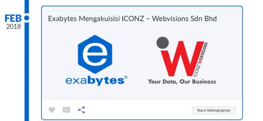 Flashback Rangkaian Perjalanan Exabytes Sepanjang Tahun 2018 - 2025