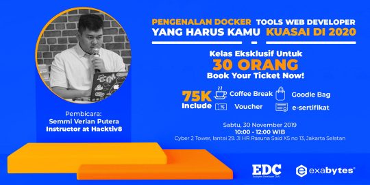 Pengenalan Docker, Tools Web Developer yang Harus Kamu Kuasai di 2020 - 2025