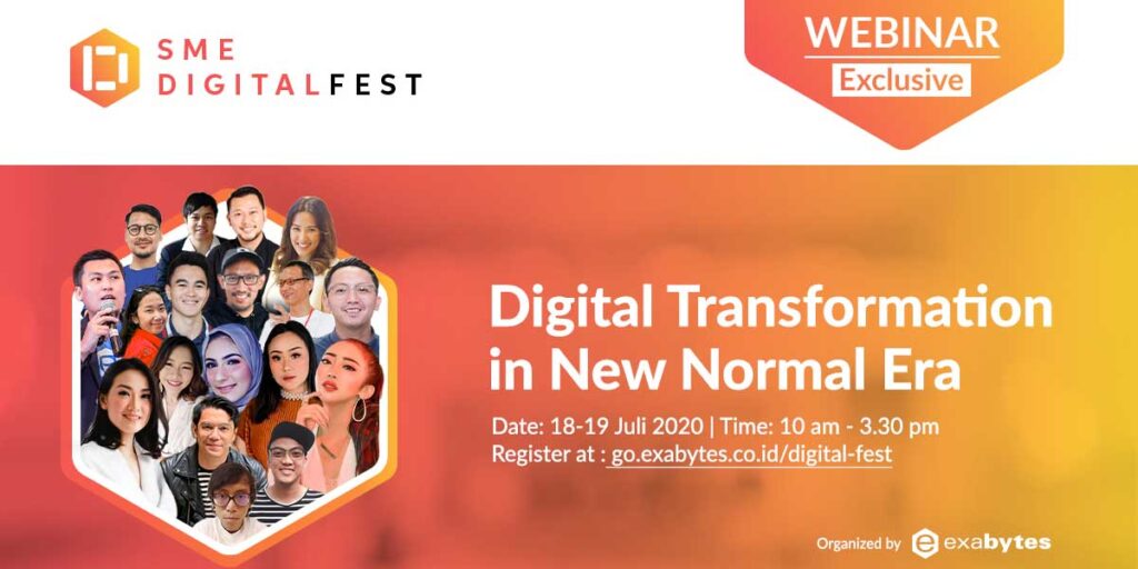Jangan Lewatkan SME DigitalFest: Masa Depan Transformasi Digital di Era New Normal - 2022
