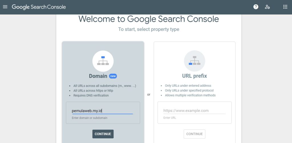 Cara Mendaftarkan Website ke Google Search Console