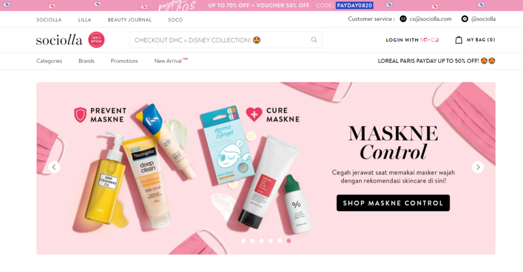 E Commerce Untuk Belanja Make Up