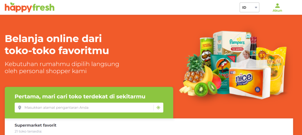 E-Commerce Happy Fresh