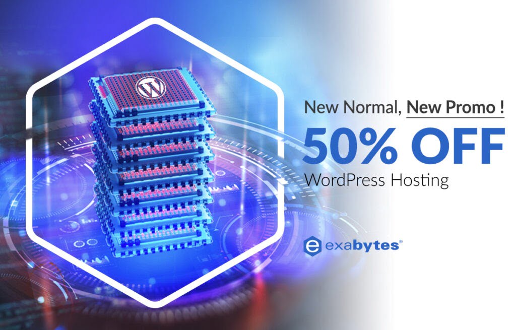 wordpress hosting 50%