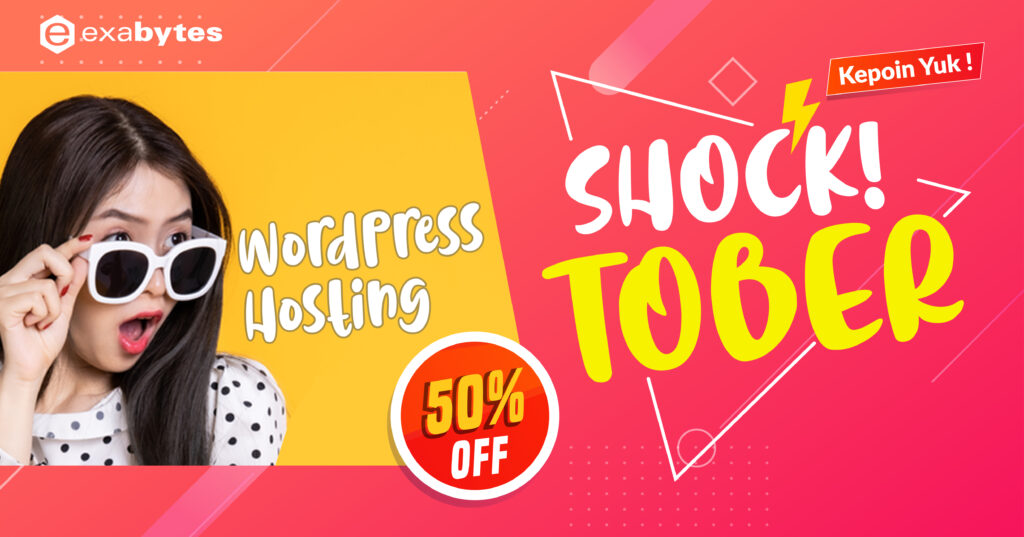Promo WordPress Hosting Diskon 50%
