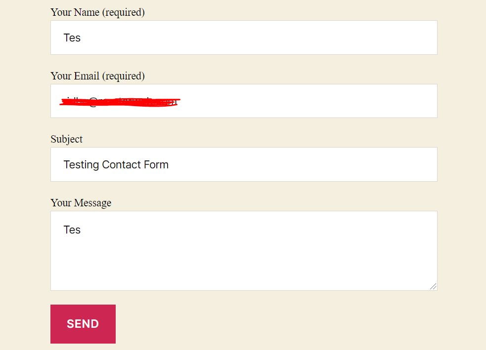 Tes Email Konfirmasi