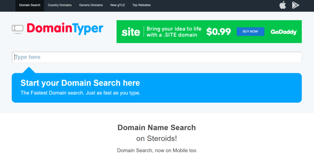 Domain Typer