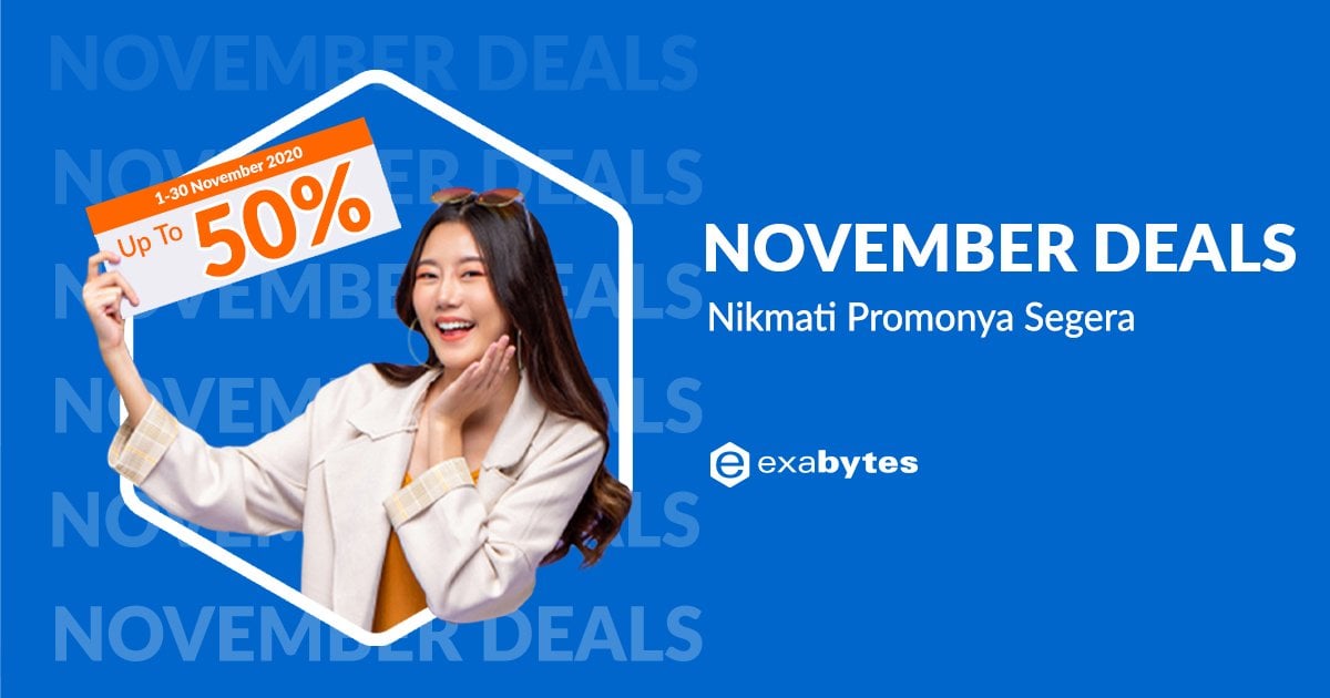 Buru Promo Istimewa di November Deals Promo