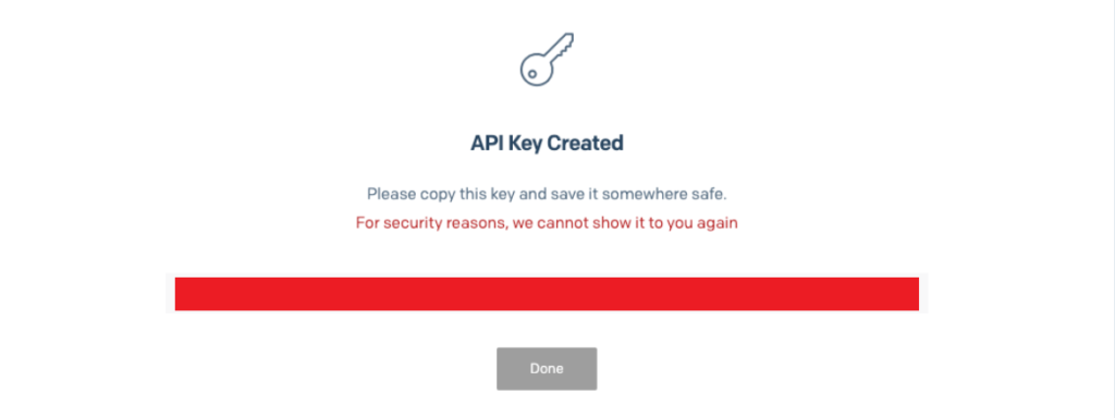 API Keys SendGrid