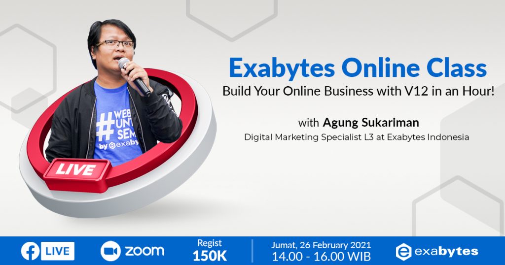 Exabytes Online Class Poster