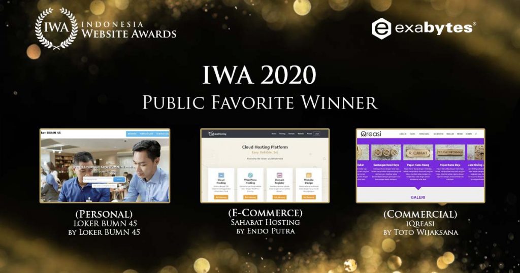 public favourite winner IWA 2020