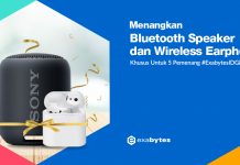 Menangkan Bluetooth Speaker di Giveaway Maret 2021 Giveaway Maret 2021