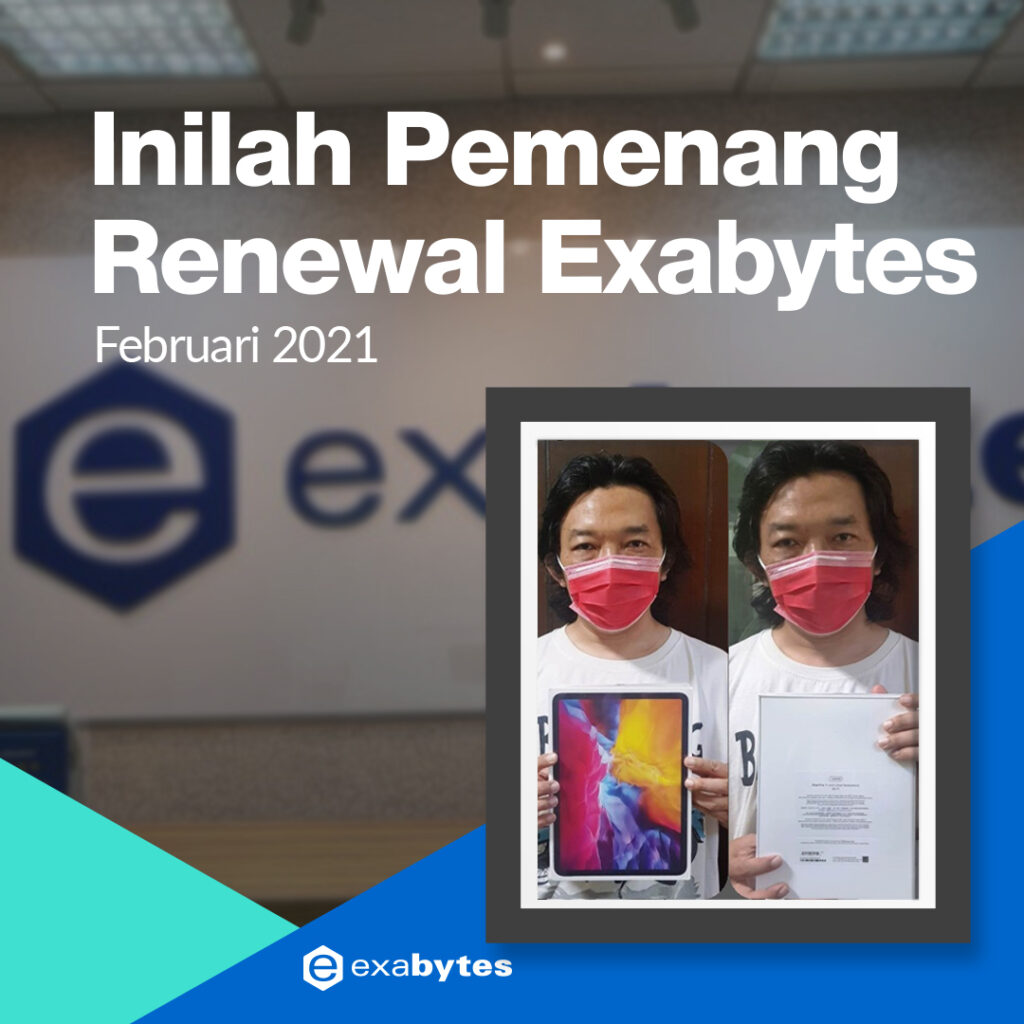 Pemenang Renewal Exabytes