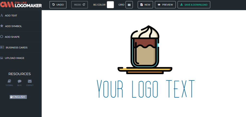Website buat logo online gratis: Ucraft