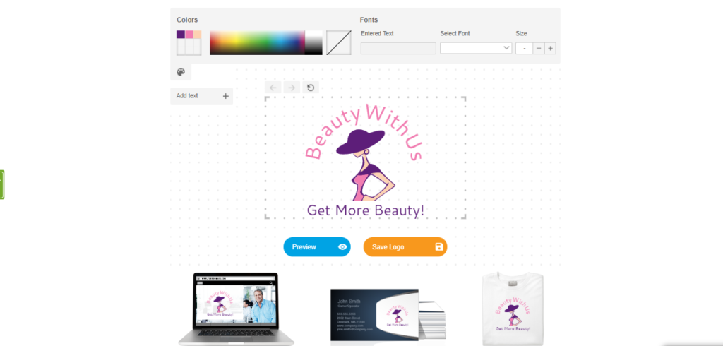 Website buat logo online gratis: Logo Maker