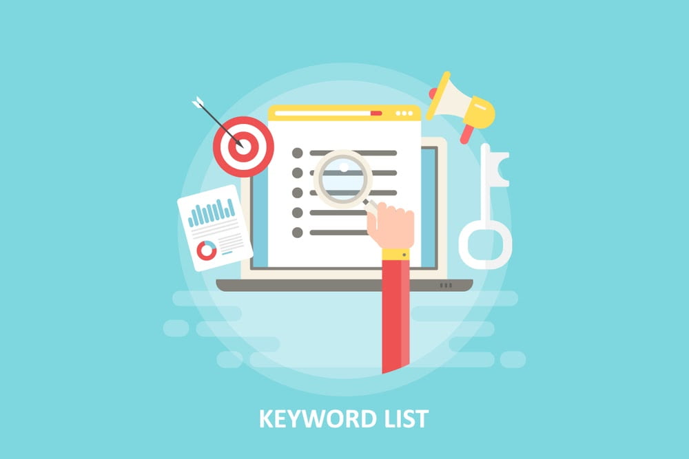 Ilustrasi membuat list keyword. (Source: Shutterstock)