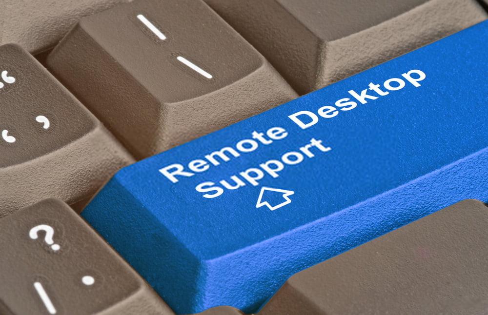Remote desktop jadi salah satu unggulan dari kegunaan VPS. (Sumber: Adobe Photo Images)