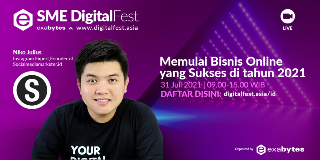 Pembicara SME DigitalFest - Niko