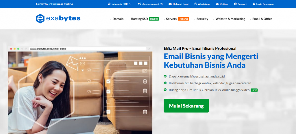 Email bisnis EBiz Mail Pro