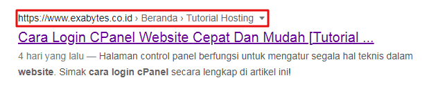 pentingnya breadcrumbs bagi SEO website