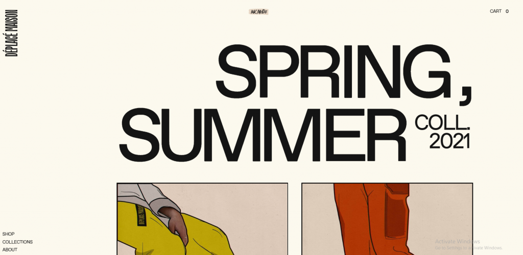 website e-commerce Déplace Maison