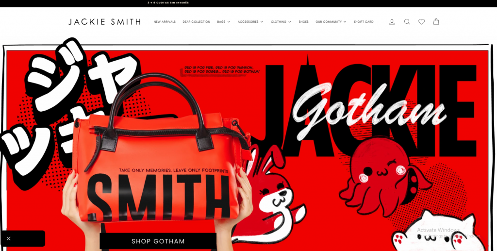  Contoh template website e-commerce terbaik (Sumber: Jackie Smith)