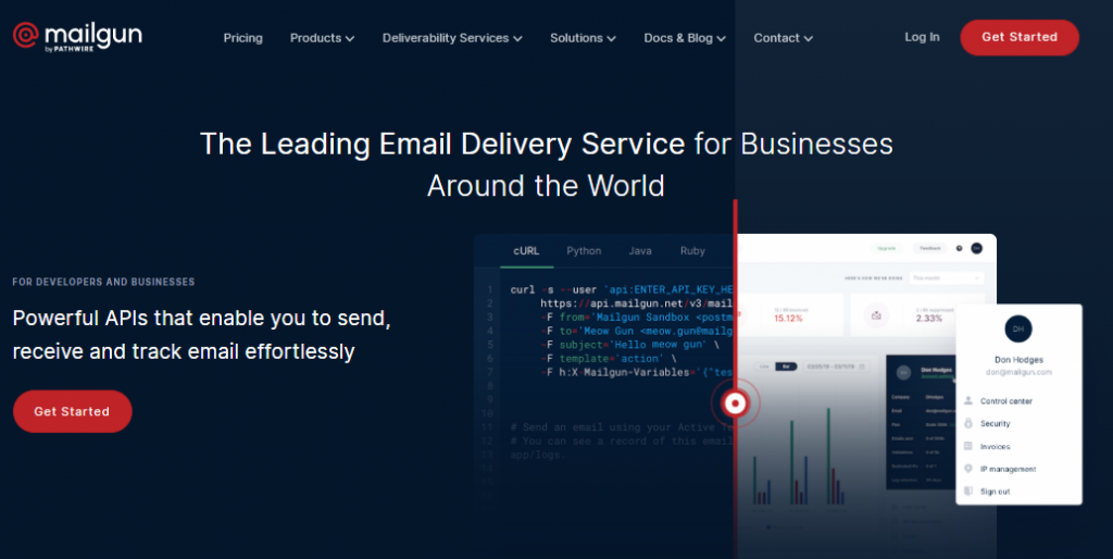 mailgun merupakan salah satu email marketing tools