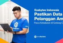 Exabytes Indonesia Pastikan Data Pelanggan Aman Pasca Kebakaran di Gedung Cyber 1 Exabytes Pastikan Data Aman