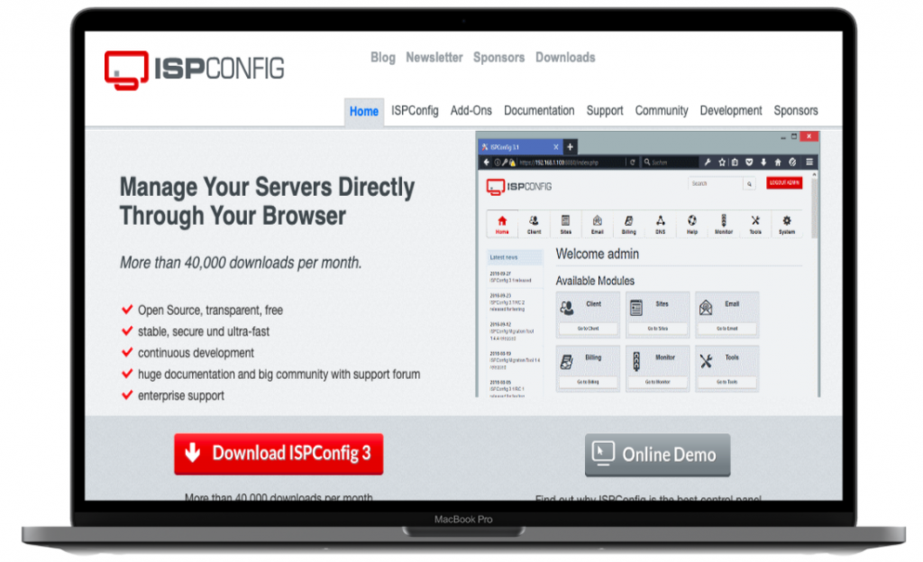 13+ Control Panel VPS Terbaik (Gratis & Berbayar) - Tutorial Digital Marketing, Website, & Bisnis Online - Exabytes control panel VPS ISPConfig