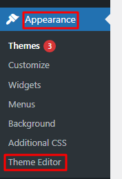 login ke theme editor
