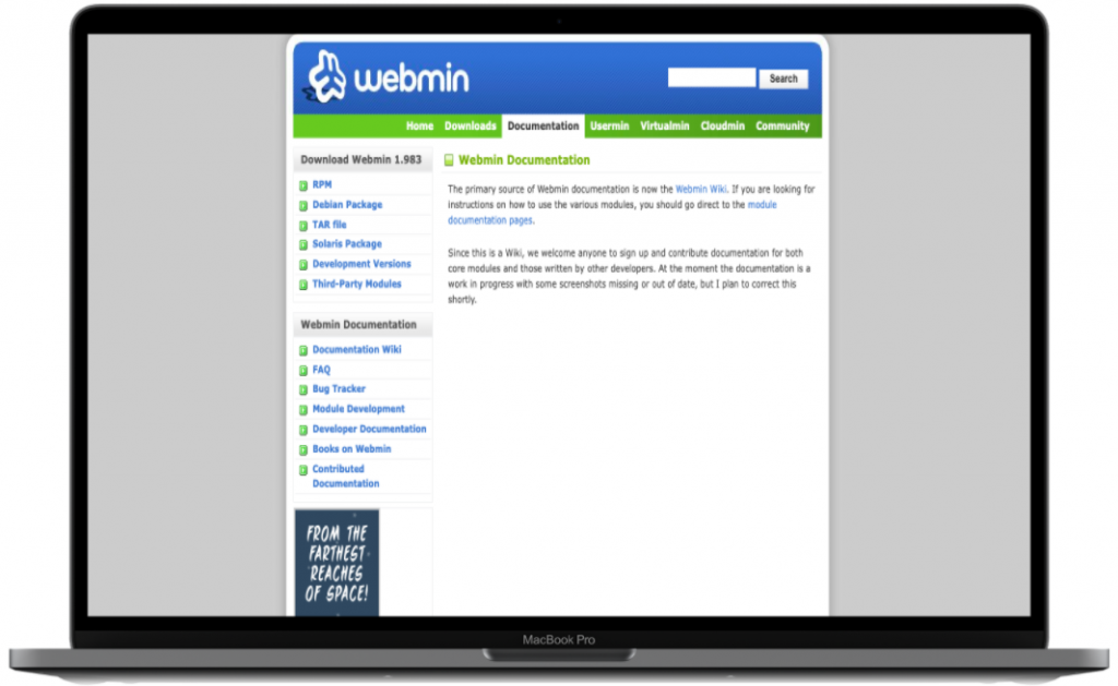 13+ Control Panel VPS Terbaik (Gratis & Berbayar) - Tutorial Digital Marketing, Website, & Bisnis Online - Exabytes control panel VPS Webmin