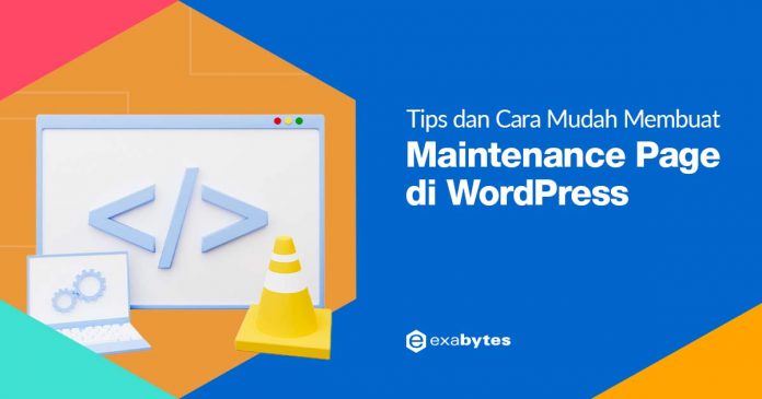 Tips Membuat Maintenance Page di wordpress