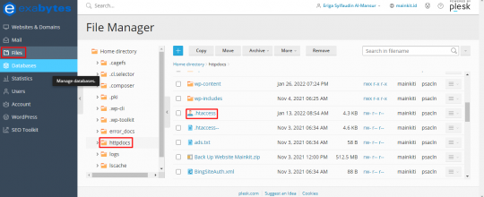 Cara Membuat File .htaccess WordPress dengan Mudah - Tutorial Digital Marketing, Website, & Bisnis Online - Exabytes Cara Membuat File .htaccess WordPress dengan Mudah - 2025