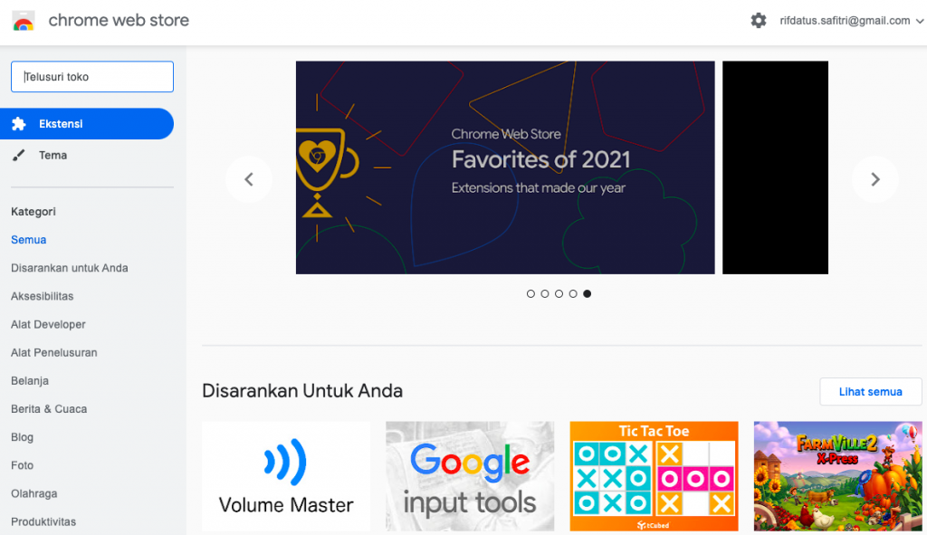apa itu ekstensi google chrome