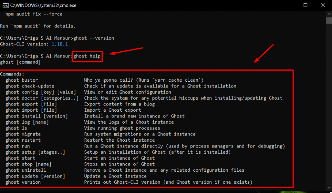 Cara Install Ghost CMS di Localhost dengan Mudah [Lengkap]