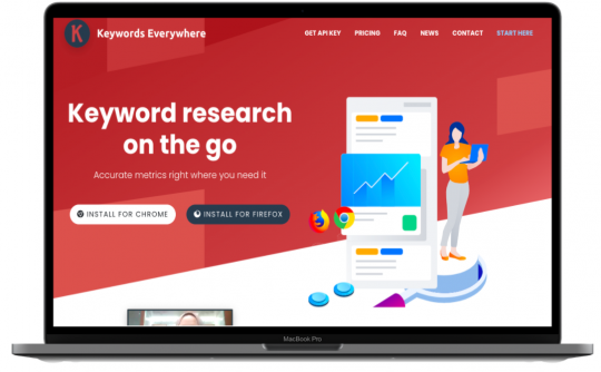 Rekomendasi Ekstensi Google Chrome Untuk SEO dan Digital Marketing: Keywords Everywhere