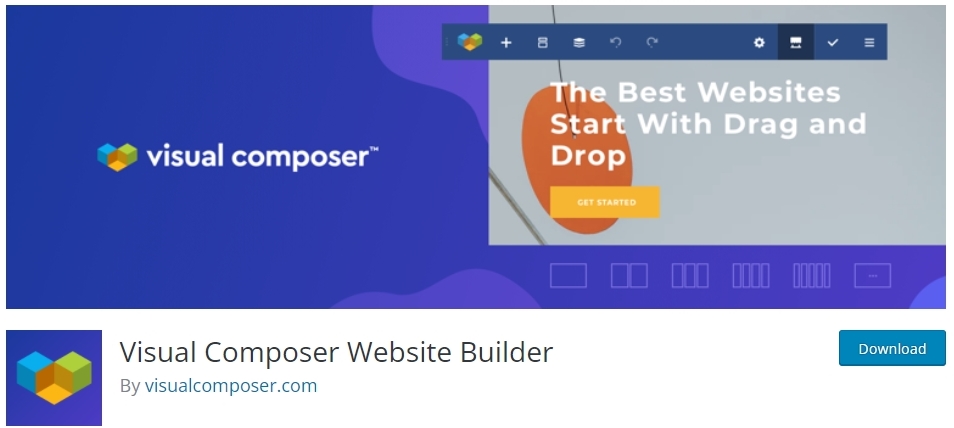 Plugin WordPress Page Builder: Visual Composer