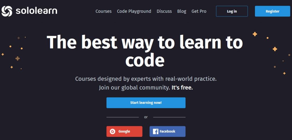 rekomendasi website belajar coding online:  Sololearn