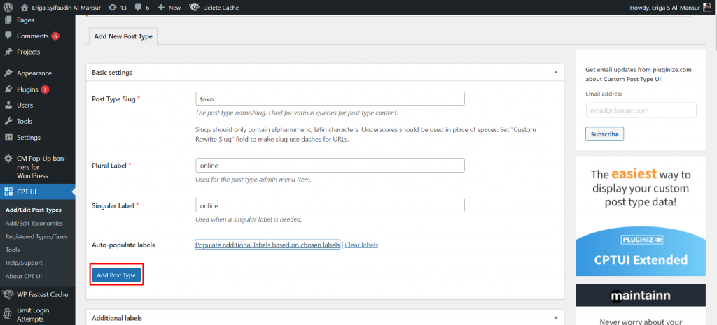 Ikuti 4 Cara Membuat Custom Post Type WordPress [Terlengkap] - 2025