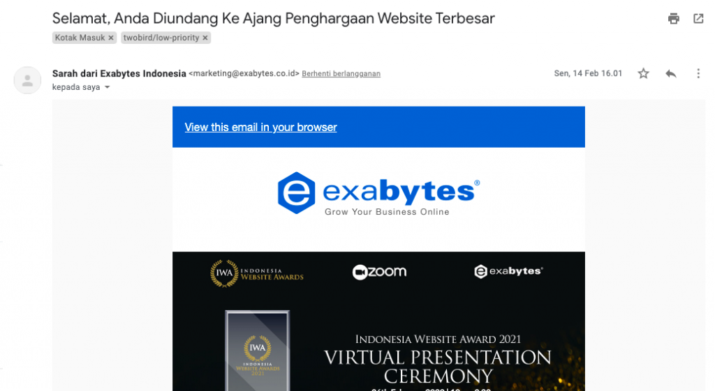 13+ Inspirasi Subjek Email Terbaik dan Contohnya! [Terbaru] - 2025