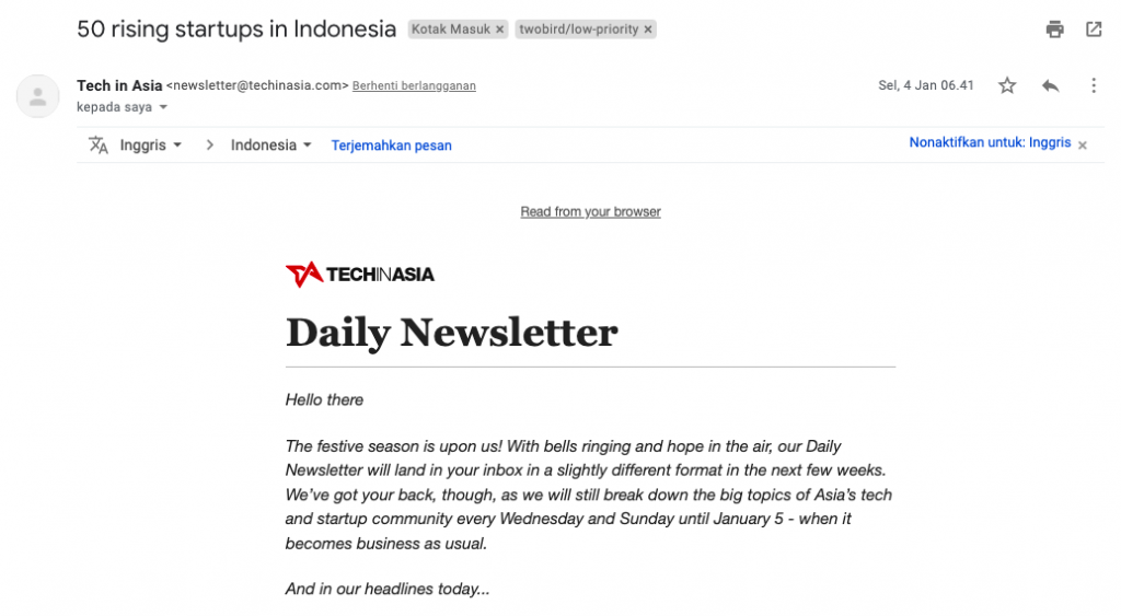 13+ Inspirasi Subjek Email Terbaik dan Contohnya! [Terbaru] - 2025