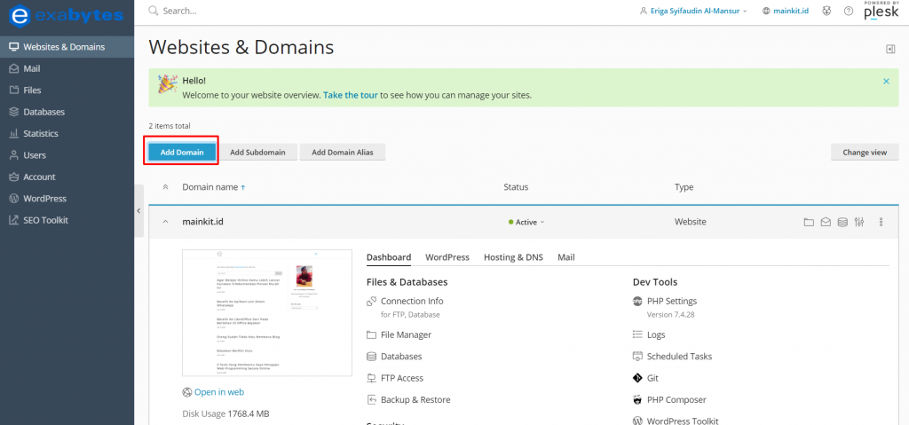 Apa Itu Domain Forwarding: Definisi dan Cara Settingnya - Tutorial Digital Marketing, Website, & Bisnis Online - Exabytes Apa Itu Domain Forwarding: Definisi dan Cara Settingnya - 2025