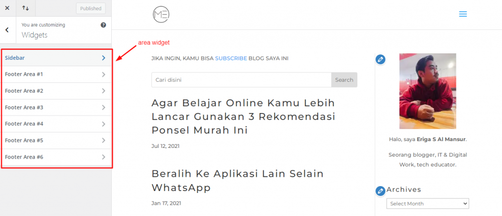 Apa Itu Widget & Cara Menambahkan Widget di WordPress [Terbaru] - 2025