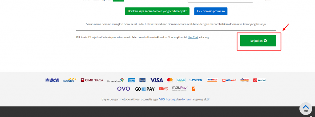 cara membeli domain
