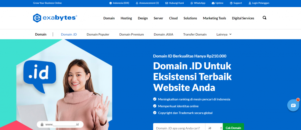cara membeli domain