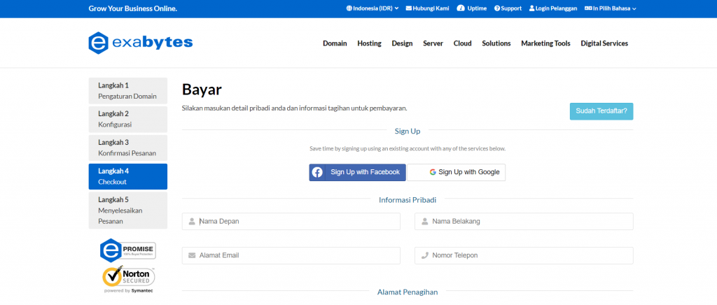 Panduan Membeli Domain Murah di Exabytes Indonesia - Tutorial Digital Marketing, Website, & Bisnis Online - Exabytes exabytes indonesia