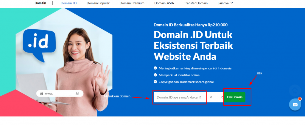 cara membeli domain