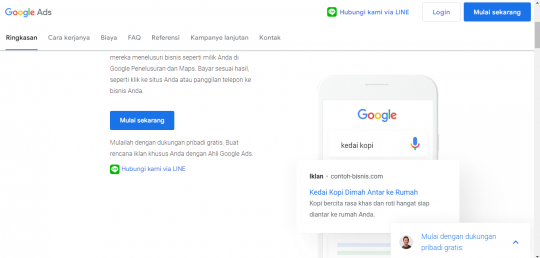Cara Setting Google Ads Dengan Mudah dan Lengkap - Tutorial Digital Marketing, Website, & Bisnis Online - Exabytes Setting Google Ads - Halaman utama Google ads