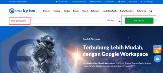 Cara membeli nama domain