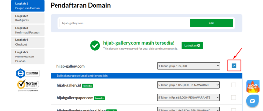 Cara Membeli Nama Domain di Exabytes - 2025